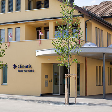 Clientis Bank Aareland, Geschäftsstelle Erlinsbach